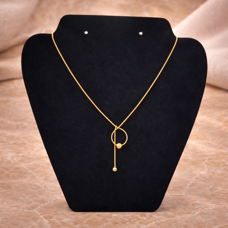 Collier boules en Y
