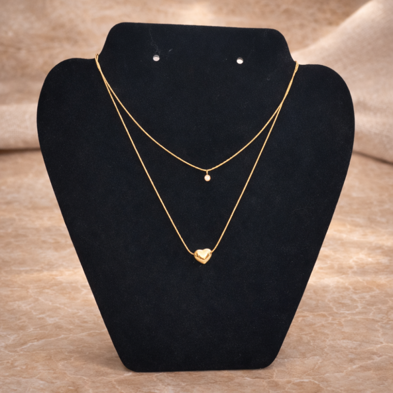 Collier doubles chaine