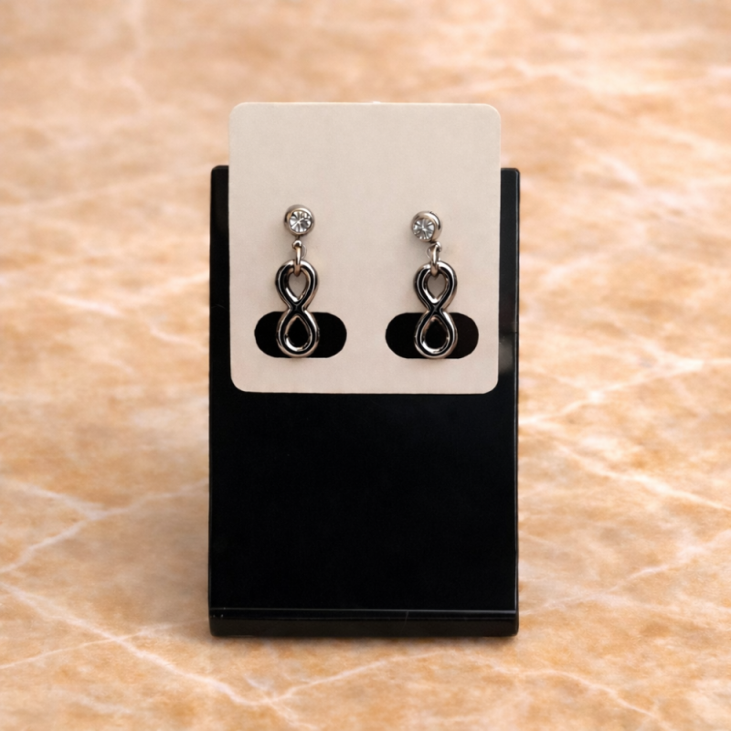 Boucle d'oreilles infini
