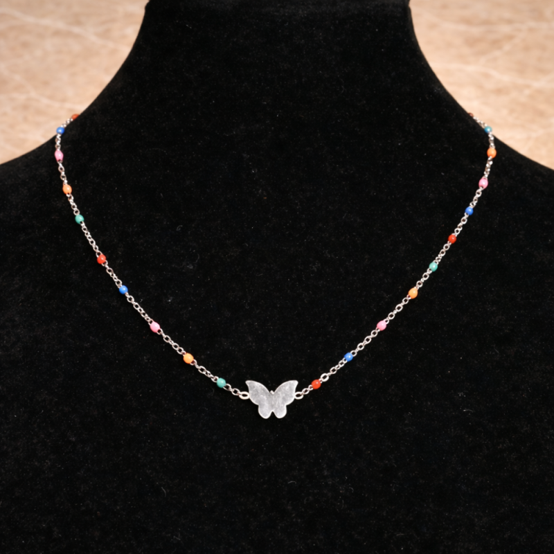Collier papillon