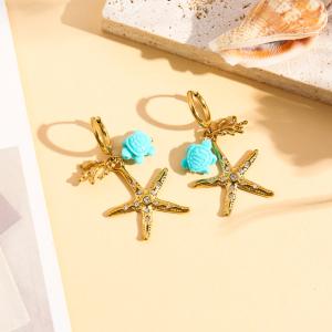 Boucle d'oreilles marine - image 2
