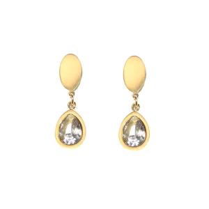 Boucle d'oreilles dorées - image 2